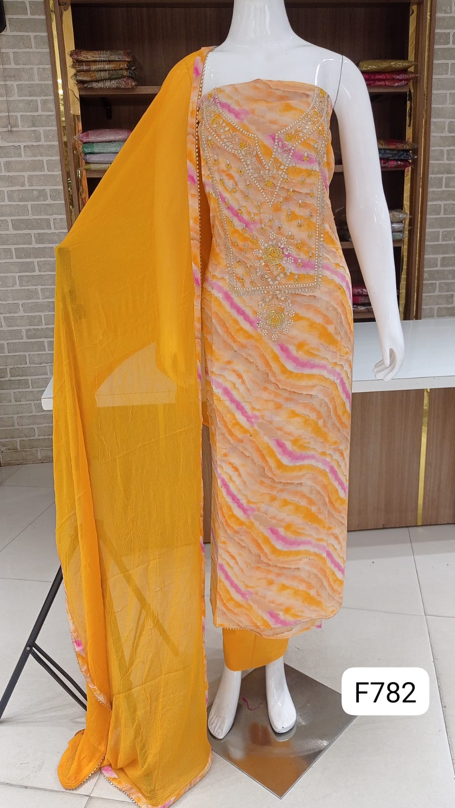 Pure coton good quality beautiful neck work