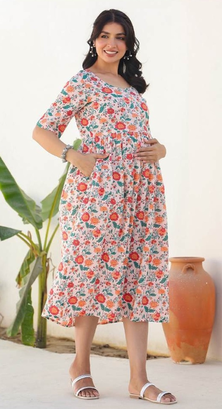 Maternity Cotton Dress