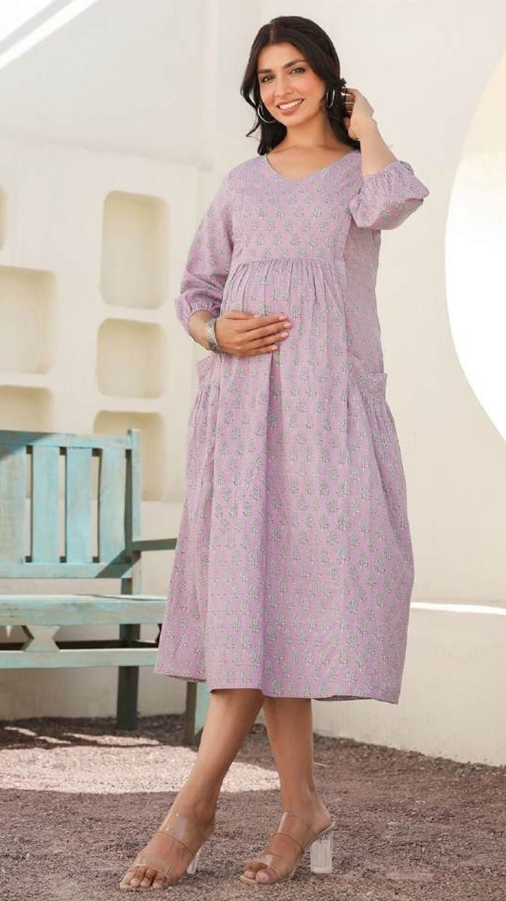 Maternity Cotton Dress (MCD2)