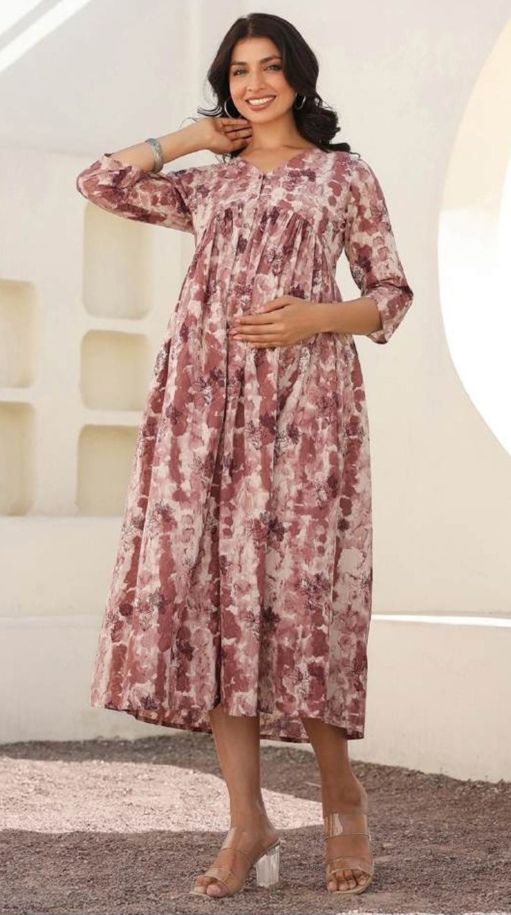 Maternity Cotton Dress (MCD4)