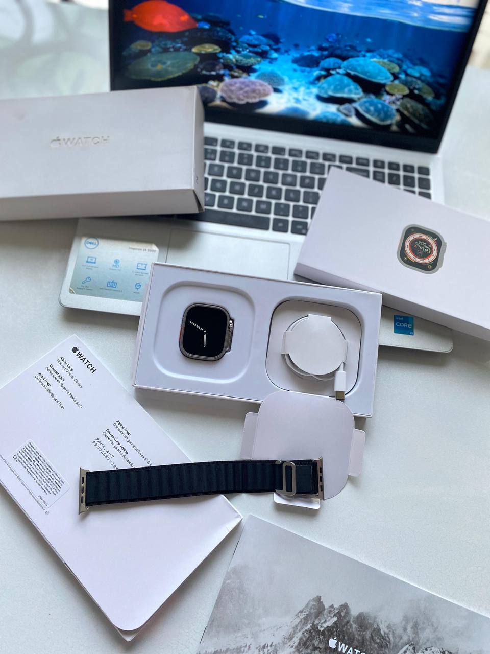 APPLE WATCH ULTRA USA?? EDITION GPS?️+COMPASS ? 1:1 BT CALLING 2024: