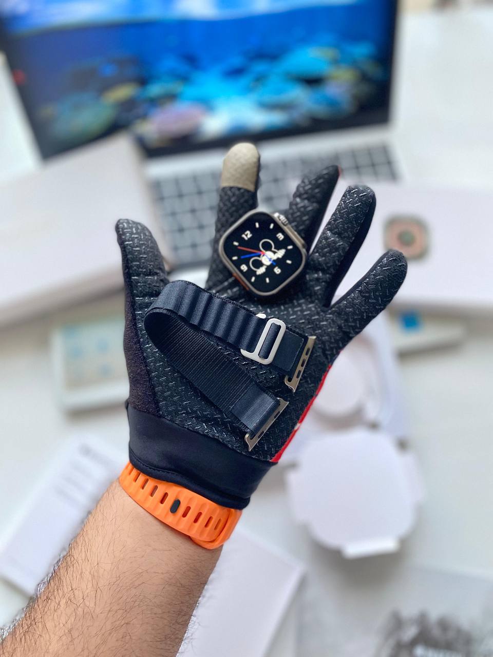 APPLE WATCH ULTRA USA?? EDITION GPS?️+COMPASS ? 1:1 BT CALLING 2024: