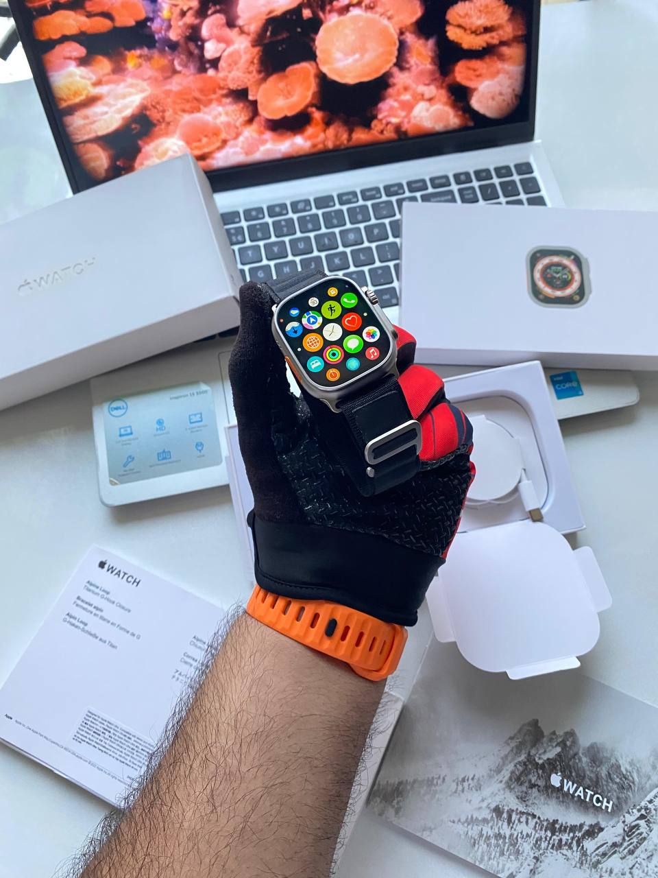 APPLE WATCH ULTRA USA?? EDITION GPS?️+COMPASS ? 1:1 BT CALLING 2024: