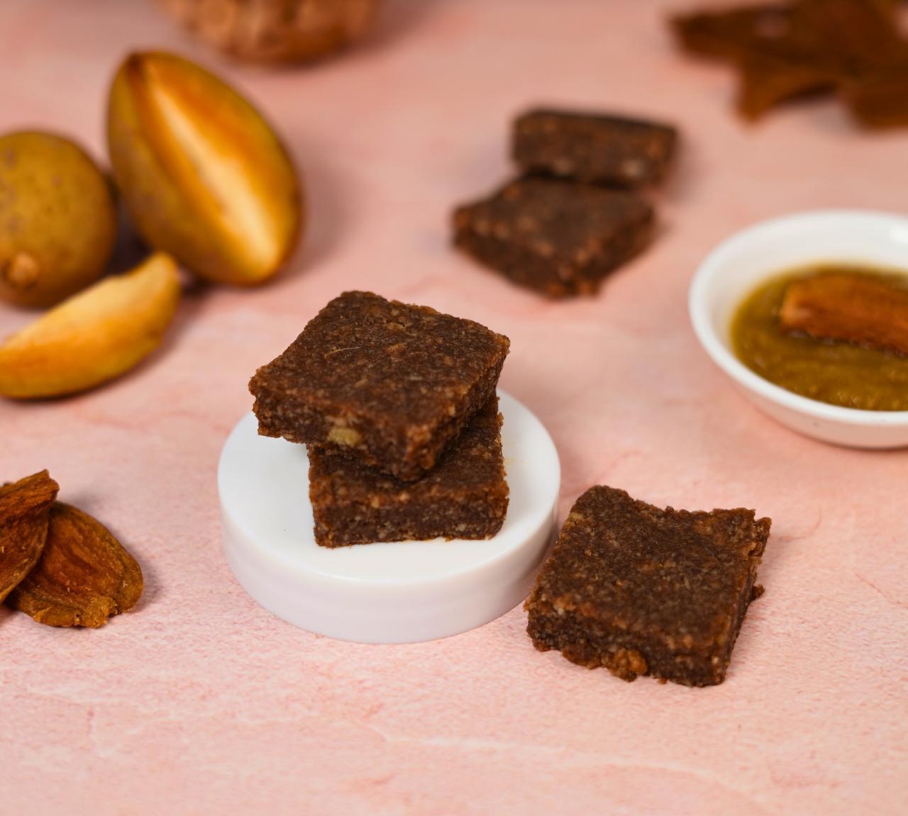 Organic Fresh Chikoo Burfi 