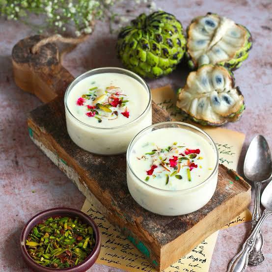 Sitafal Rabdi Tossed Rasmalai 