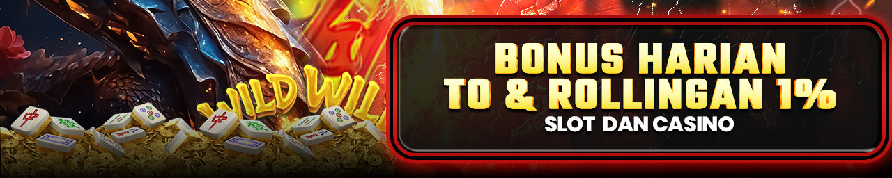 BONUS HARIAN TURNOVER & ROLLINGAN 1%