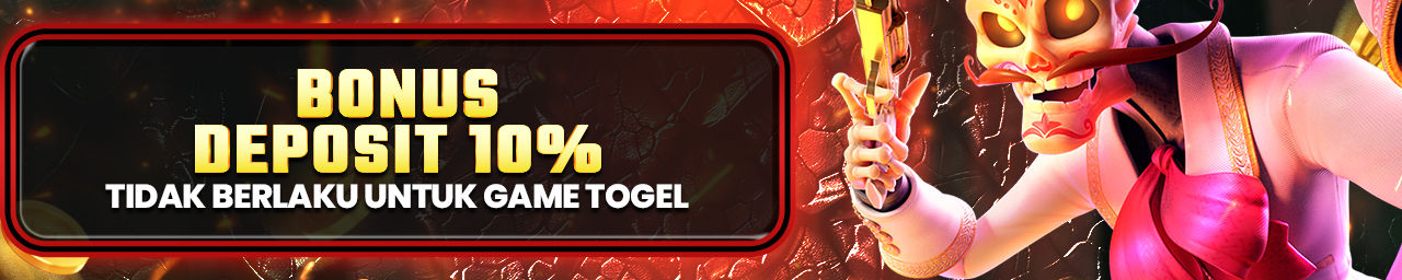 BONUS NEXT DEPOSIT 10%