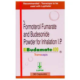 Budamate 400 mcg Transcap (30 Cap)