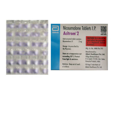 Acitrom 2 mg Tablet (30 Tab)