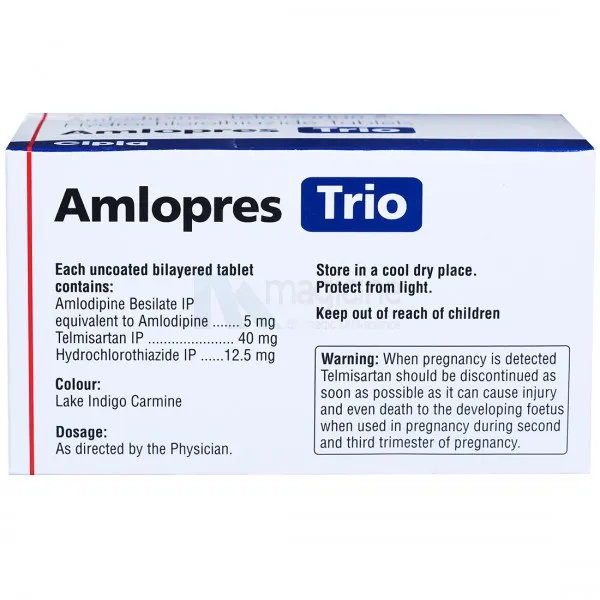 Amlopres Trio Tablet (10 Tab)