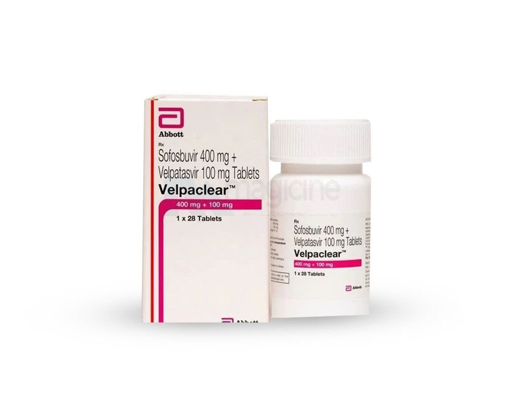 Velpaclear 400mg/100mg Tablet Velpaclear 400mg/100mg Tablet