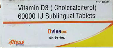Dvive 60K Tablet (10 Tab) Dvive 60K Tablet (10 Tab)