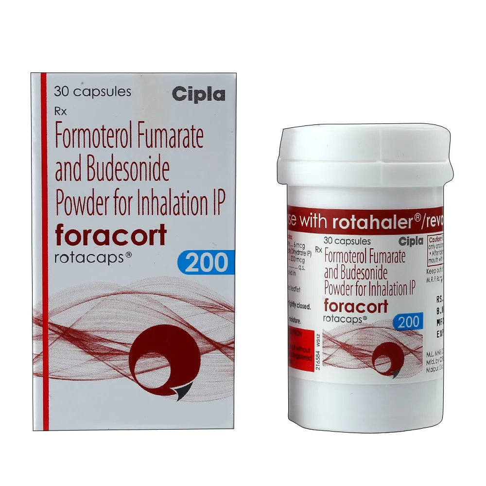 Foracort 200 mcg Rotacap (30 Cap)