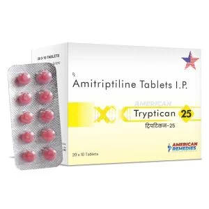 Tryptican 25mg Tablets
