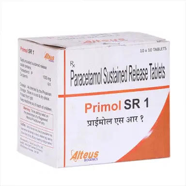 Primol SR 1 gm Tablet (10 Tab) Primol SR 1 gm Tablet (10 Tab)