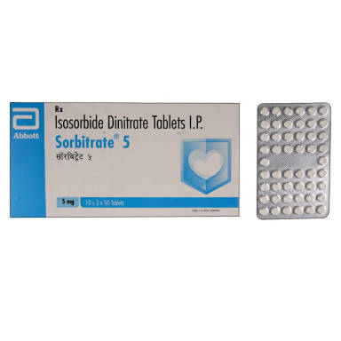 Sorbitrate 5 mg Tablet (50 Tab)