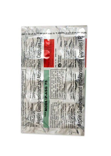 Modlip Asg (New) 75 mg Capsule (10 Cap)