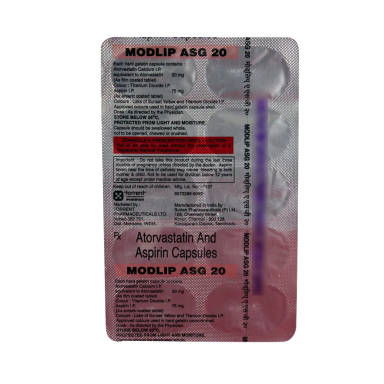 Modlip Asg 20 mg Capsule (10 Cap)