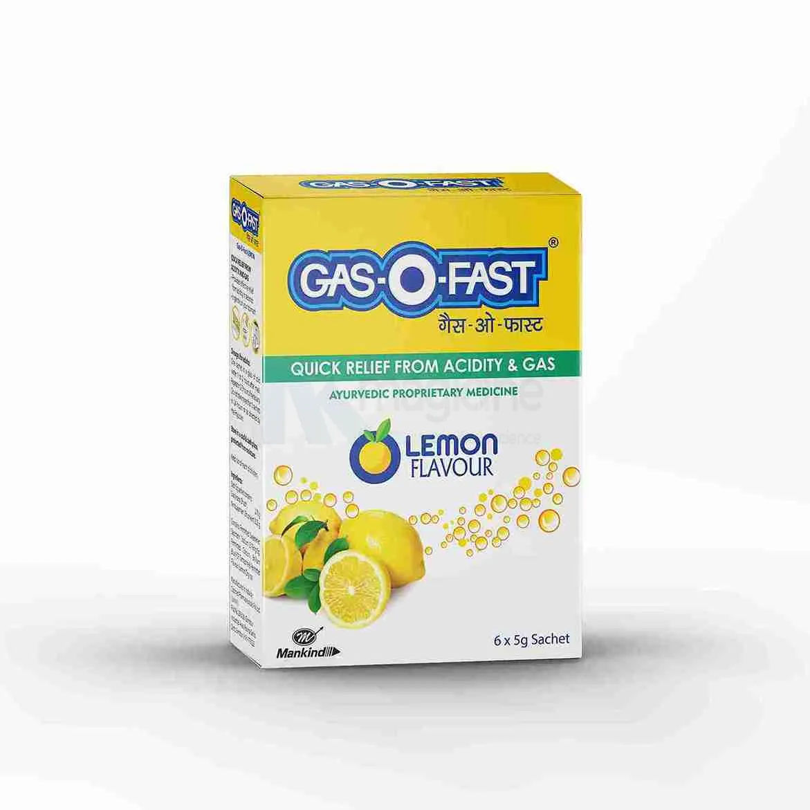 Buy GasOFast Lemon 6pcs Online at Best Price – Magicine Pharma