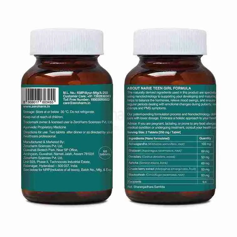 Zeroharm Narie Teen Girl Formula