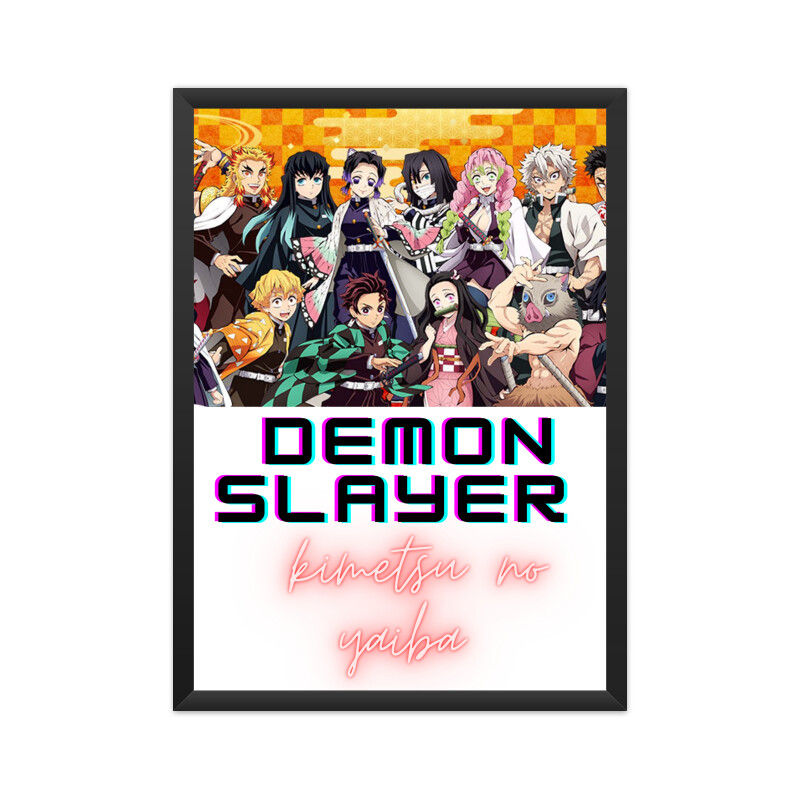 Anime Rhapsody Poster With Frame - Crazymonk