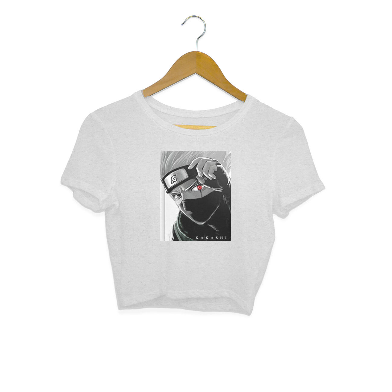 kakashi crop top