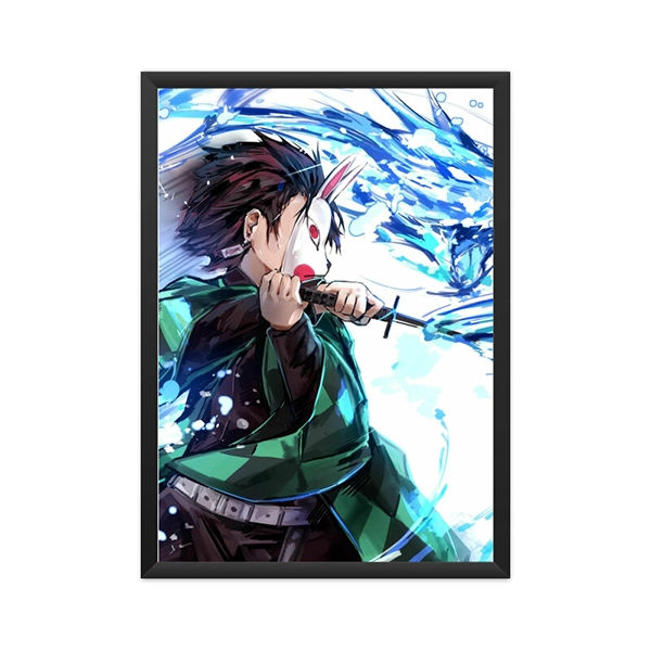 Tanjiro Water Sword Poster