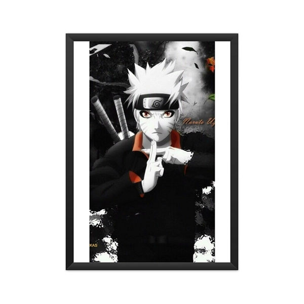 Naruto black&White Poster