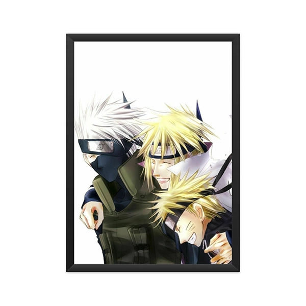 Kakashi-Minato-Naruto Poster