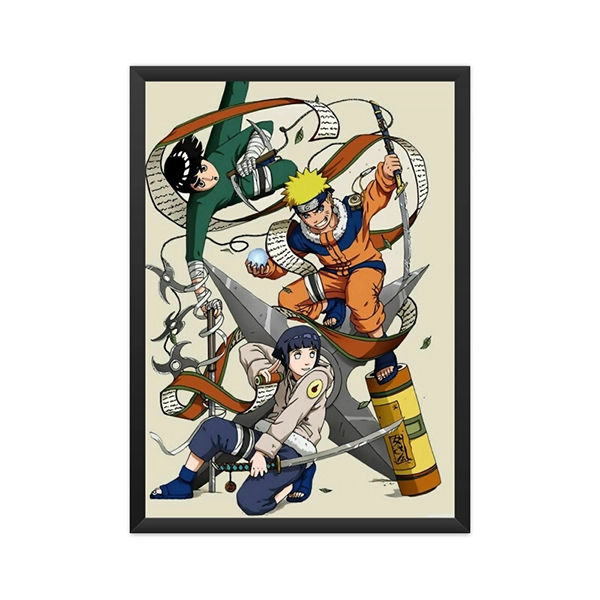 Naruto-Hinata-Lee Poster