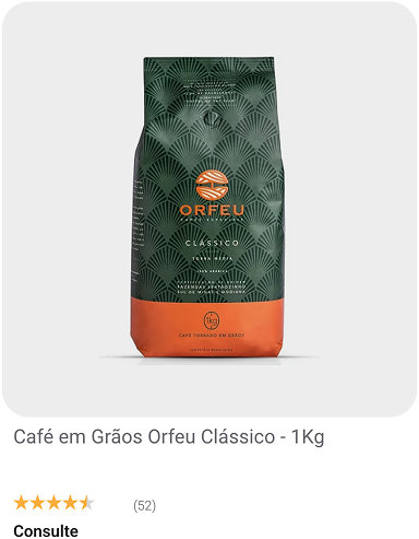 Oferta Café Orfeu Clássico em Grãos 1 Kg