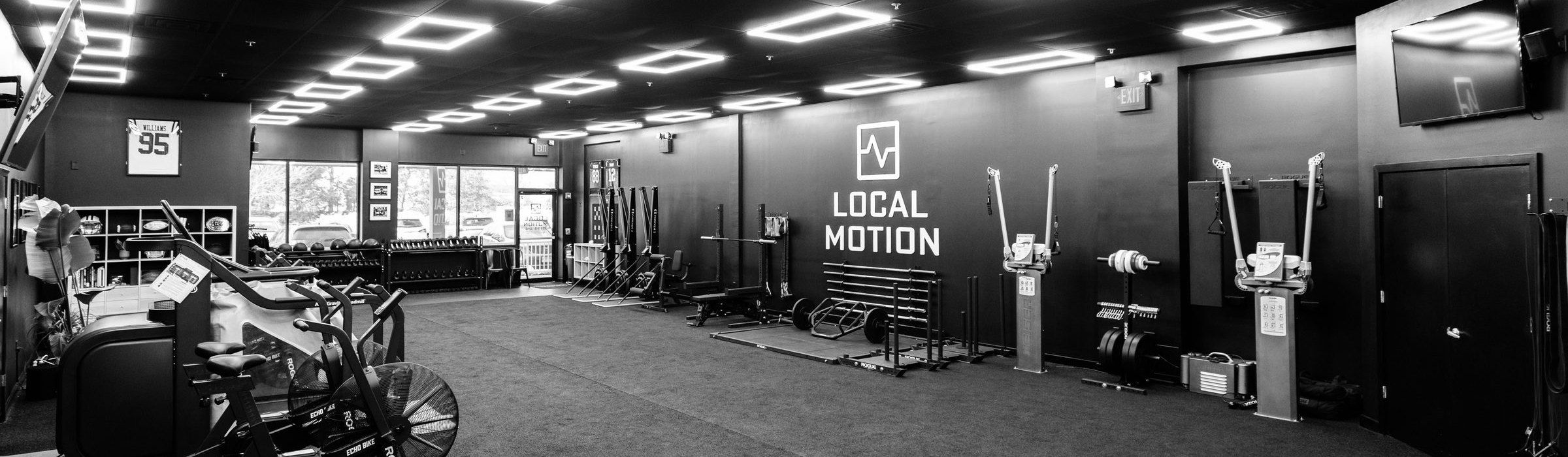 The Local Motion training floor in Manahawkin, NJ