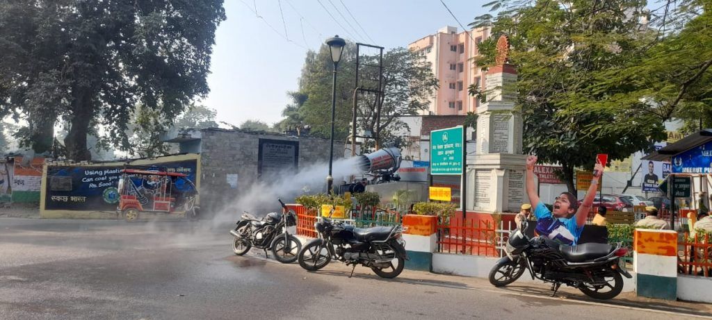 Meerut tests water cannons to combat deadly air pollution 4 113 min