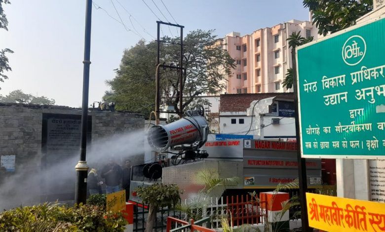 Meerut tests water cannons to combat deadly air pollution 1 114 min