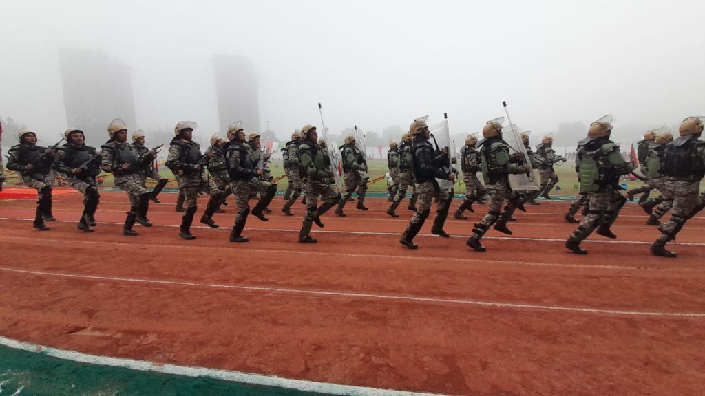 मेरठ पुलिस लाइन 73 वें गणतंत्र दिवस के समारोह 19 WhatsApp Image 2022 01 26 at 11.15.32 AM
