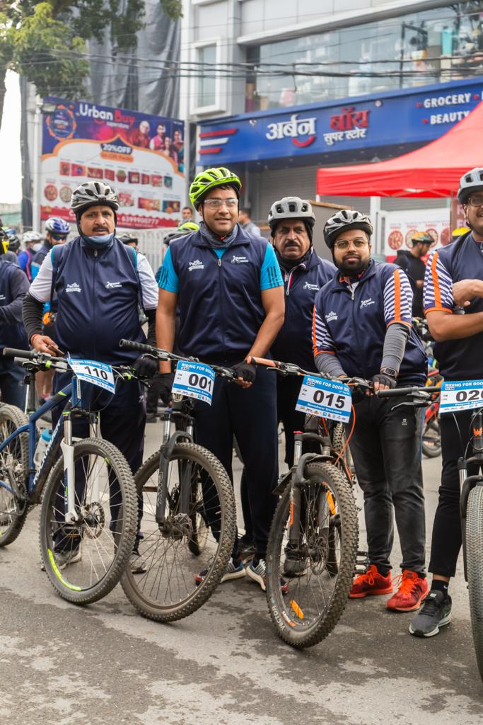 City’s largest cyclathon- ‘Riding For DOON’ 5 111 45
