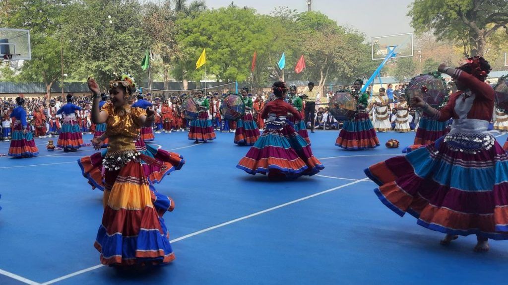 सोफिया गर्ल्स स्कूल मे सिंथेटिक बास्केटबॉल कोर्ट का शुभारंभ 3 114 10