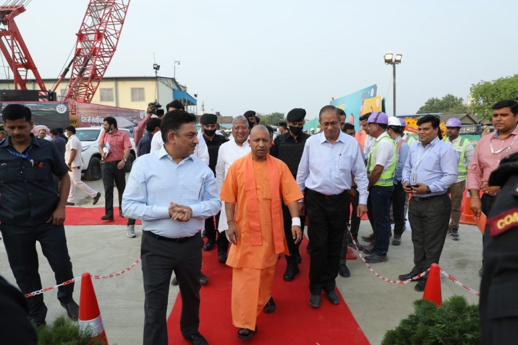 Chief Minister, inspects Delhi -Ghaziabad-Meerut RRTS corridor in Meerut 2 111 33