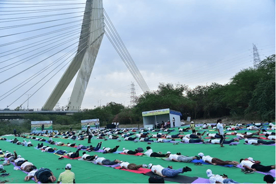International Day of Yoga : NMCG organizes ‘Ghat Par Yog’, Yoga sessions organized at more than 75 locations across Ganga Basin 2 111 6
