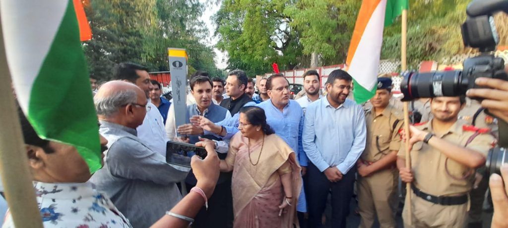 शतरंज ओलम्पियाड टाॅर्च रैली का मेरठ शहर में किया गया भव्य रूप से स्वागत 2 111 69