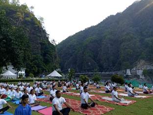 International Day of Yoga : NMCG organizes ‘Ghat Par Yog’, Yoga sessions organized at more than 75 locations across Ganga Basin 3 113 11