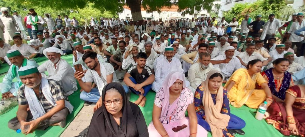 Meerut : Bharatiya Kisan Union Maha Panchayat at Urja Bhawan 3 117 11