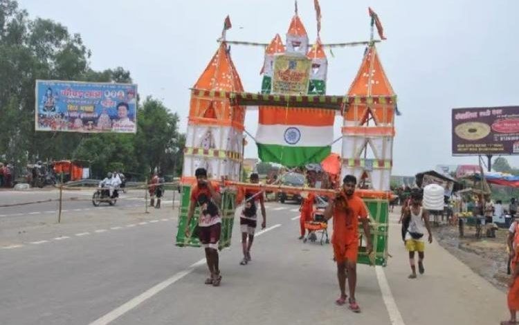 Heavy Traffic Restrictions Imposed on Delhi-Dehradun Highway for Kanwariya Pilgrimage 1 111 72