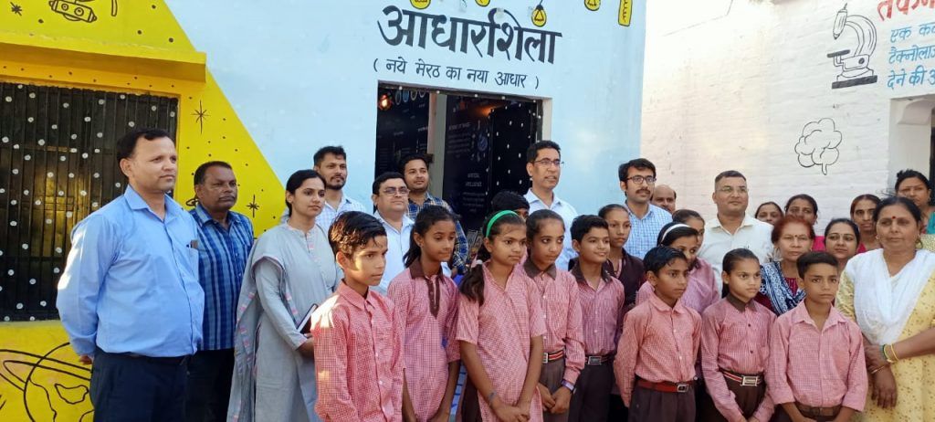 प्रमुख सचिव पीडब्ल्यूडी द्वारा मोहिद्दीनपुर स्थित आधारशिला का भ्रमण 3 113 48