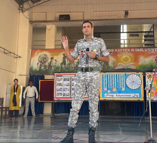 Army Public School, Meerut Cantt : Motivational session by an alumnus 3 113 54