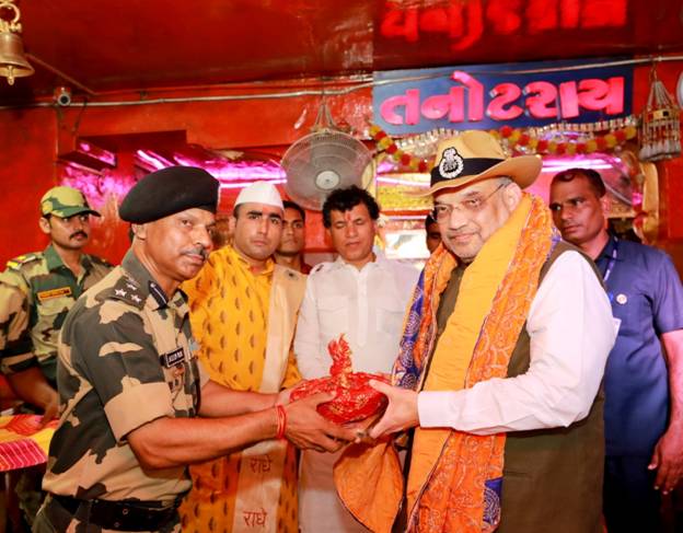 In the 1965 Indo-Pakistan War, many bomb shells were dropped by Pakistan on the Shri Tanot Rai Mata temple complex, but none of the shells detonated through the miracle of Tanot Mata 6 111 22