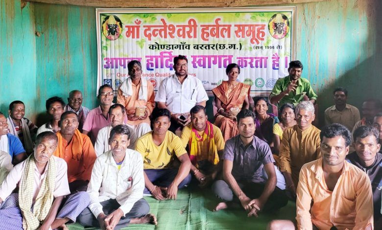 "काले-मोतियों की खेती से धीरे धीरे बदल रही बस्तर के आदिवासियों की जिंदगी" 1 111 24