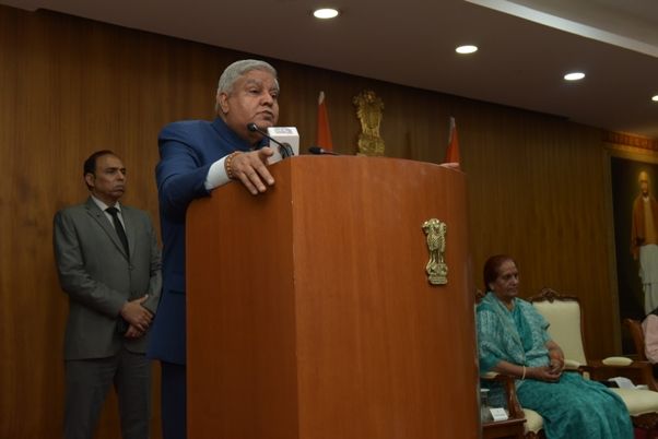 ‘Your highest allegiance is to the Constitution, avoid taking political positions at all costs’: VP Shri Jagdeep Dhankhar 6 114 5