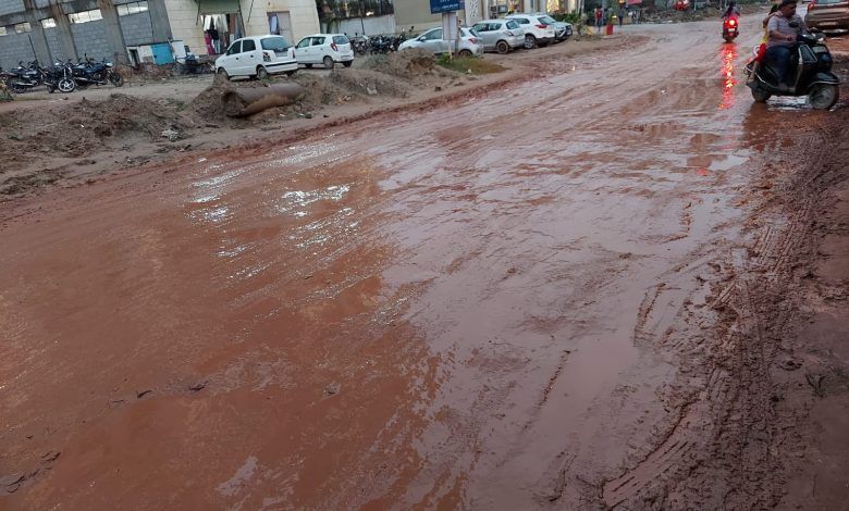 बदहाल मार्ग से परेशान ; समस्याओं से जूझते, सिद्धार्थ विहार के निवासी 1 115 7