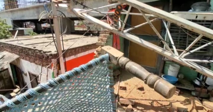 मेरठ में रैपिड रेल कंस्ट्रक्शन साइट पर बड़ा हादसा 6 117 1